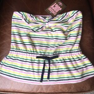 Juicy Couture Strapless Top Small